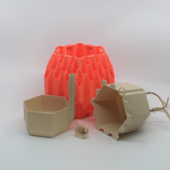 3DPPA Hegaxon Overload Self-Watering Planter /Planter Decor for Dinner Table - Picture 7 of 12